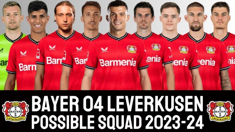 Bayer Leverkusen đang dẫn đầu Bundesliga mùa giải năm nay 